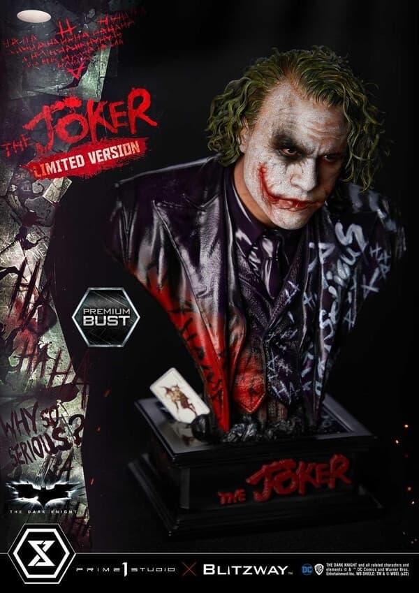 The Dark Knight - Joker - Bust - Premium Bust (PBDC-08LM) - 1/3 - Limited Version