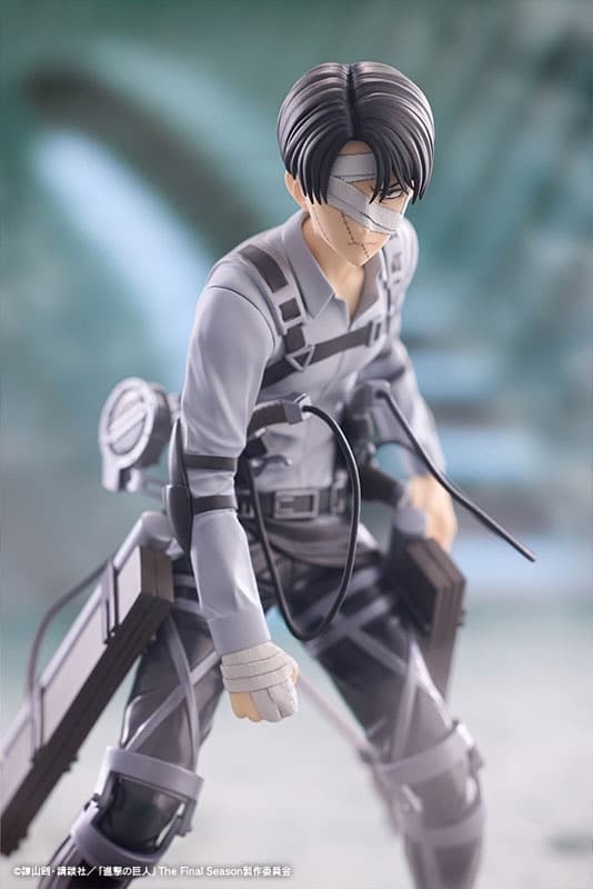 OSHI WORKS Attack on Titan The Final Season Levi Ackerman The Final Season ver. Complete Figure, view 1 of 12