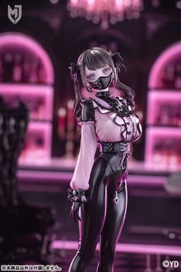 Miu Kurokawa Illustrated by YD 1/7 Complete Figure, view 9 of 11