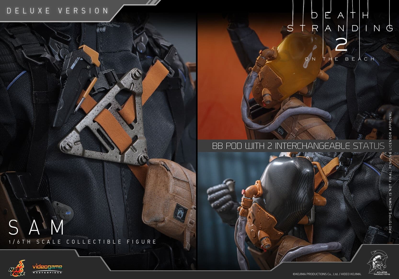 Death Stranding 2: On the Beach - Dollman - Sam Bridges - VideoGame Masterpiece - 1/6 - Deluxe Version, view 13 of 24