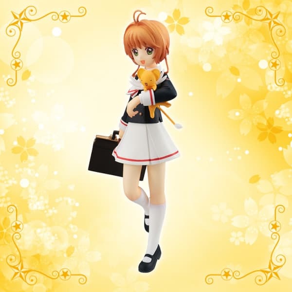 Card Captor Sakura: Clear Card-hen - Kero-chan - Kinomoto Sakura - Special Figure - Tomoeda Chuugakkou Seifuku