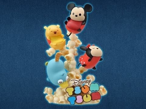 Disney Tsum Tsum - Mickey Mouse - Minnie Mouse - Perry - Winnie-the-Pooh - Sega Disney Prize