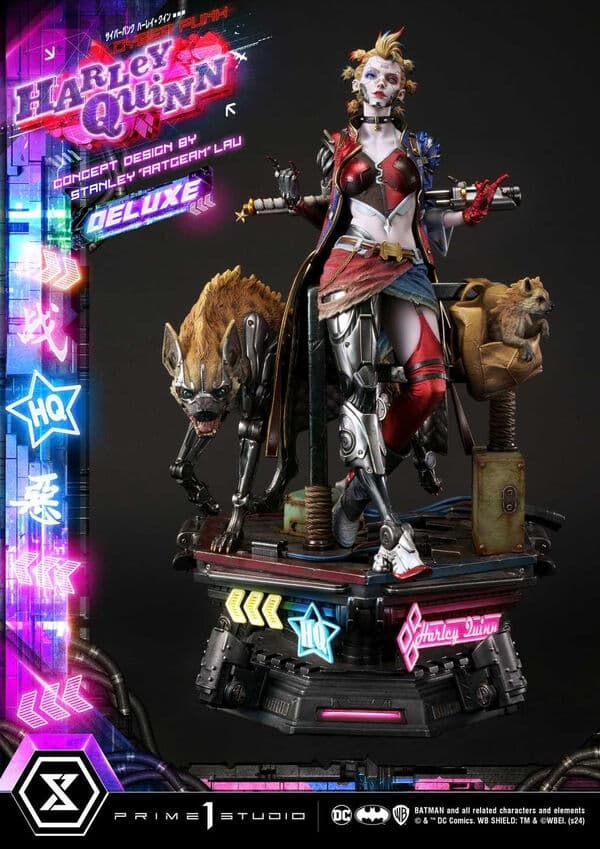 Batman - Bud - Harley Quinn - Lou - Ultimate Premium Masterline (UPMDC-08DX) - 1/4 - Cyberpunk, DX Version