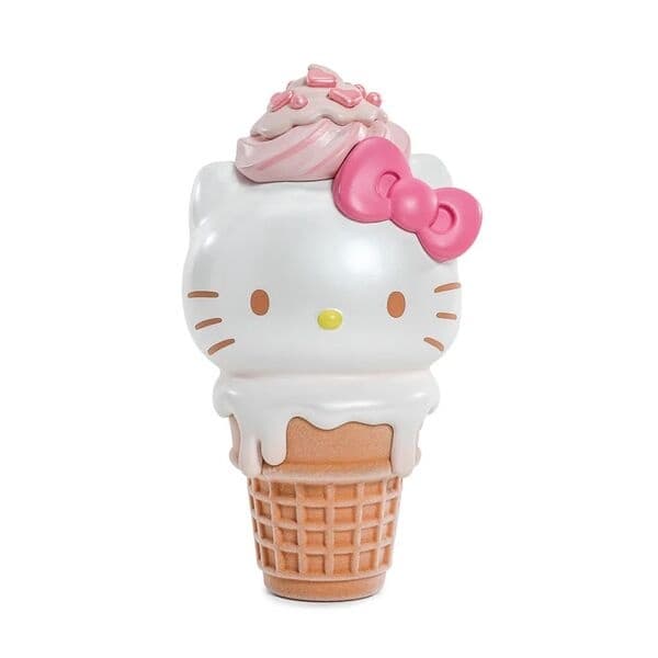 Sanrio Characters - Hello Kitty - kidrobot x Sanrio - Ice Cream Cone, Vanilla with Strawberry, Pearlescent