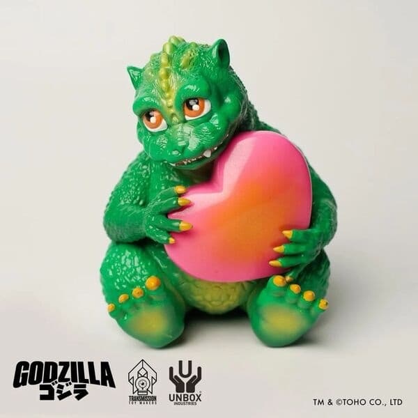 Gojira VS MechaGojira (1993) - Gojira Junior - Sofubi Figure - Valentine