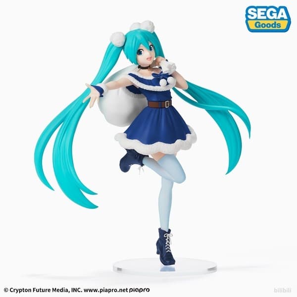 Vocaloid - Hatsune Miku - SPM Figure - Christmas Style 2020 Ver., Blue Ver.