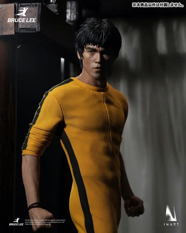 Bruce Lee (Yellow Jumpsuit) 1/6 Action Figure, view 6 of 24