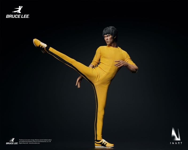 Bruce Lee (Yellow Jumpsuit) 1/6 Action Figure, view 14 of 24