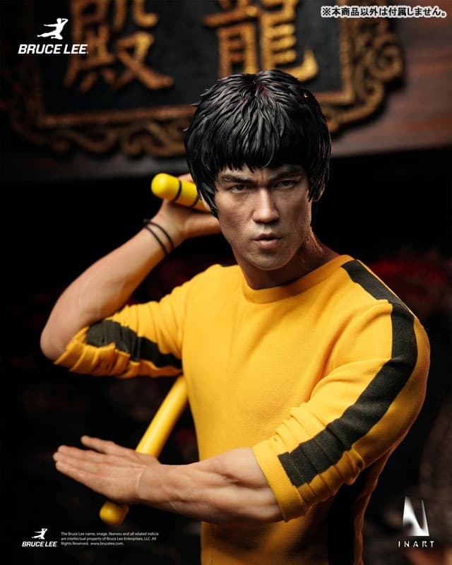 Bruce Lee (Yellow Jumpsuit) 1/6 Action Figure, view 19 of 24