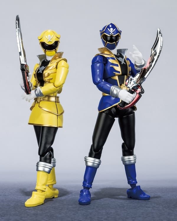 Kaizoku Sentai Gokaiger - Gokai Blue - Bandai Shokugan - Candy Toy - Shodo Super