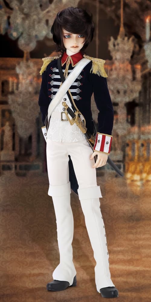 Versailles no Bara - Andre Grandier - Super Dollfie - Super Dollfie 17 - 1/3 - Gardes Françaises