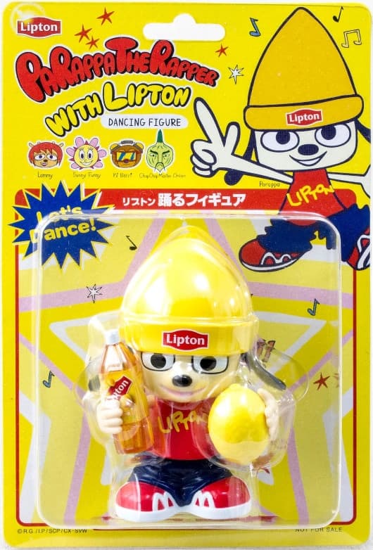 PaRappa the Rapper - Parappa - Dancing Figure - Parappa The Rapper With Lipton