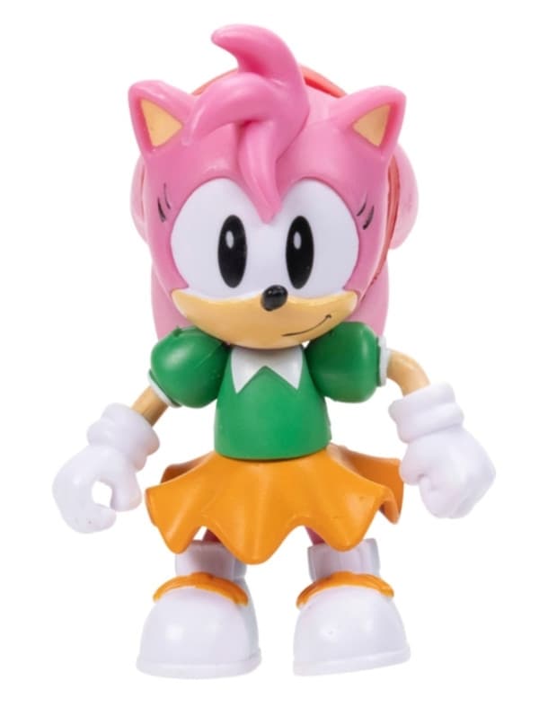 Sonic the Hedgehog - Amy Rose - Sonic 2.5-Inch Figure (Wave 7) - Classic Amy