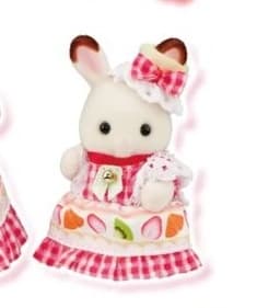 Sylvanian Families - Crème Chocolate - Kirakira Kuji - Sylvanian Familes Kirakira Kuji ~Happy Sweets~ (B Prize) - Fruit Cake