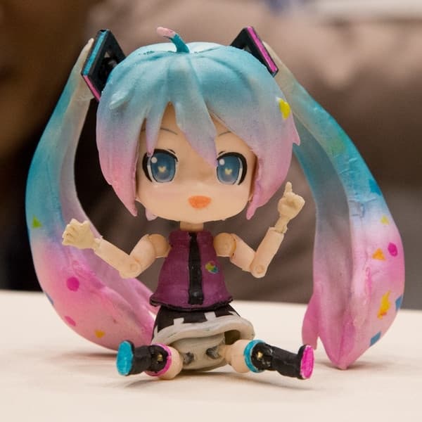 Hatsune Miku and Future Stars: Project Mirai - Hatsune Miku - Nendoroid (Unofficial) - Electric Love