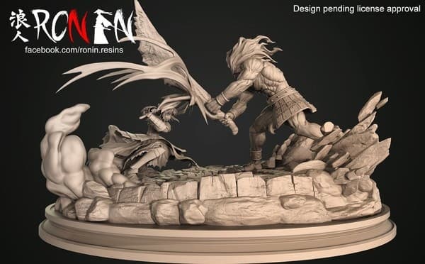 Gekijouban Fate/stay Night Unlimited Blade Works - Altria Pendragon - Berserker - Diorama