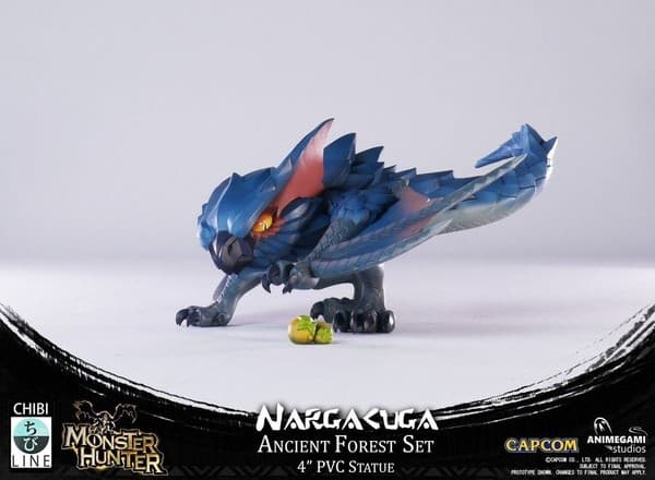 Monster Hunter World - Nargacuga - Ancient Forest - Chibi Line
