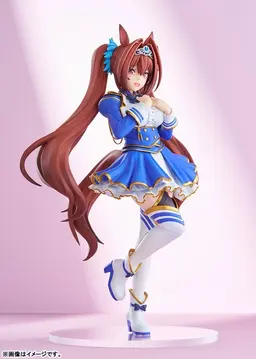 POP UP PARADE Umamusume Pretty Derby Daiwa Scarlet L size Complete Figure, view 2 of 6