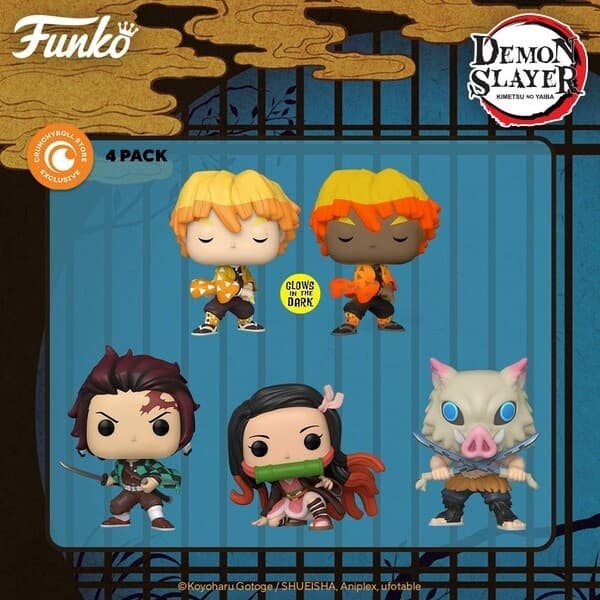Kimetsu no Yaiba - Agatsuma Zenitsu - POP! Animation - POP! Vinyl - Glow in the Dark
