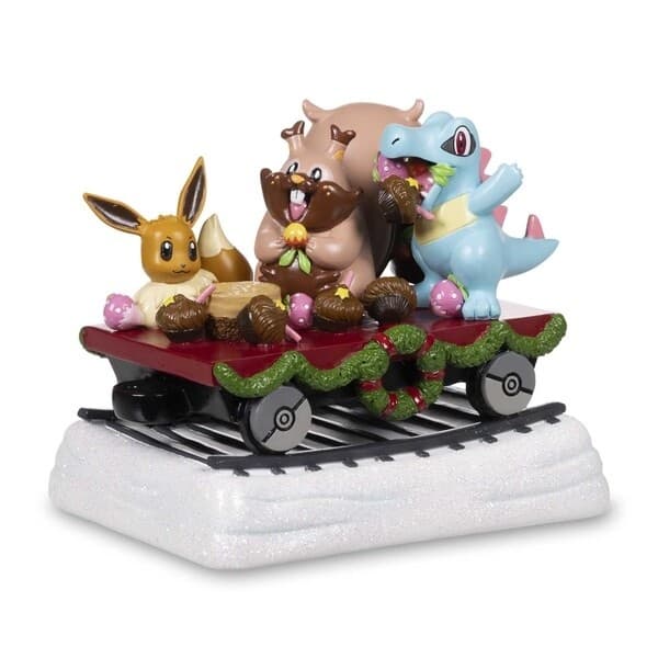 Pocket Monsters - Eievui - Waninoko - Yokubarisu - Delibird Holiday Express - Sweets & Treats Flatcar