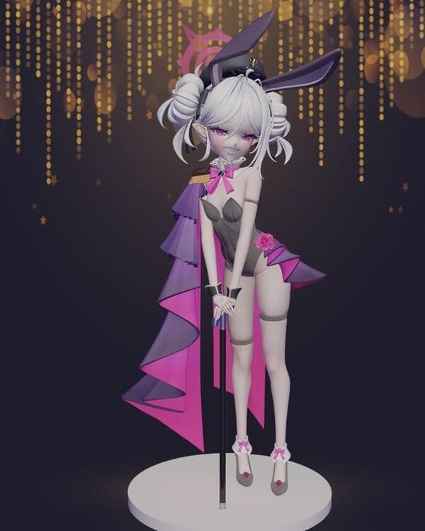 Blue Archive - Asagi Mutsuki - 1/7 - Bunny, 82Jhin ver.