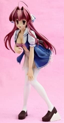 Clear - Tsukimura Miki - White Overknee Socks Ver.