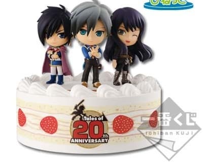 Tales of Xillia 2 - Ludger Will Kresnik - Ichiban Kuji - Ichiban Kuji Tales of Series 20th Anniversary - Kyun-Chara Vignette - Memorial Cake