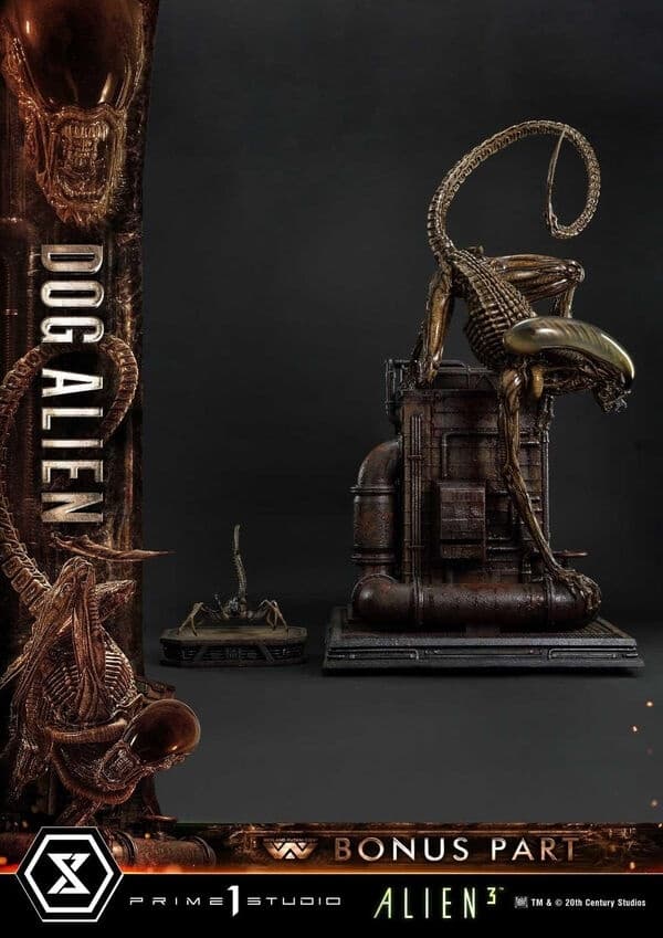 Alien 3 - Dog Alien - Queen Facehugger - Museum Masterline XL (MMXLAL-01DXS) - 1/3 - DX Bonus Version