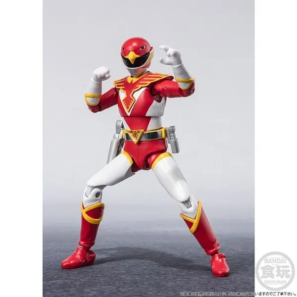 Choujin Sentai Jetman - Red Hawk - Bandai Shokugan - Candy Toy - Shodo Super