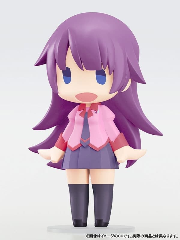 HELLO! GOOD SMILE Monogatari Series Hitagi Senjougahara Posable Figure, view 2 of 2