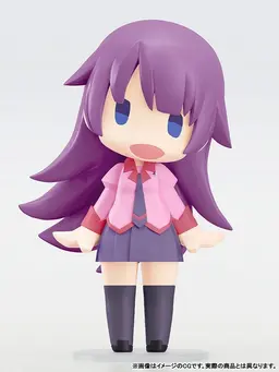 HELLO! GOOD SMILE Monogatari Series Hitagi Senjougahara Posable Figure, view 2 of 3