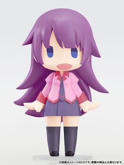 HELLO! GOOD SMILE Monogatari Series Hitagi Senjougahara Posable Figure, view 1 of 3
