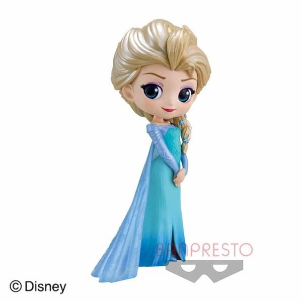 Frozen - Elsa - Q Posket - Q Posket Disney Characters - Glitter Line