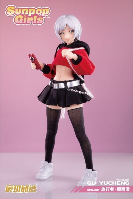 SUNPOP GIRL/SPG-001 Gu Yucheng 1/12 Complete Model Action Figure, view 2 of 8