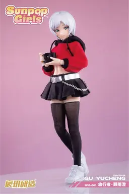 SUNPOP GIRL/SPG-001 Gu Yucheng 1/12 Complete Model Action Figure, view 1 of 9