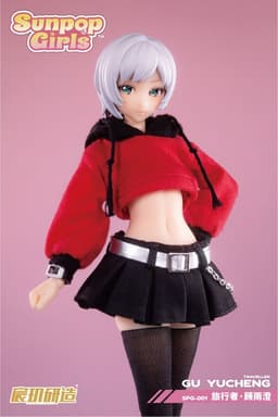 SUNPOP GIRL/SPG-001 Gu Yucheng 1/12 Complete Model Action Figure, view 2 of 9
