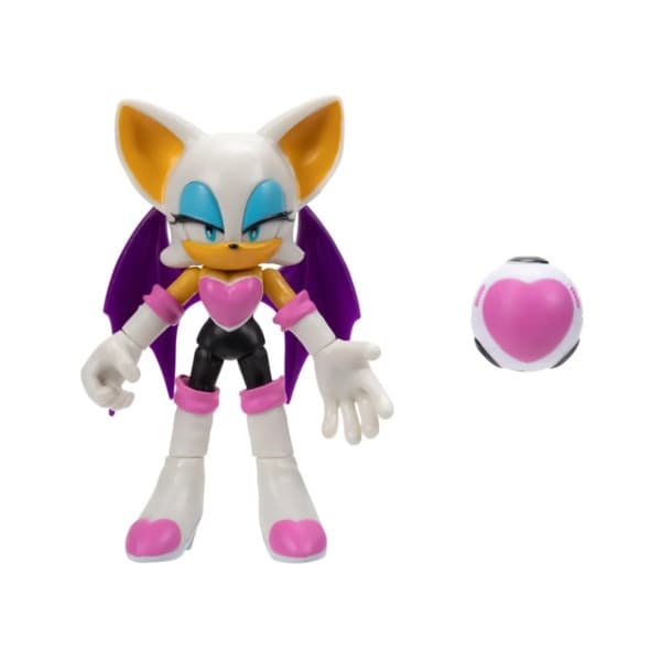 Sonic the Hedgehog - Rouge the Bat - Sonic 4-Inch Articulated Figure (Wave 8)