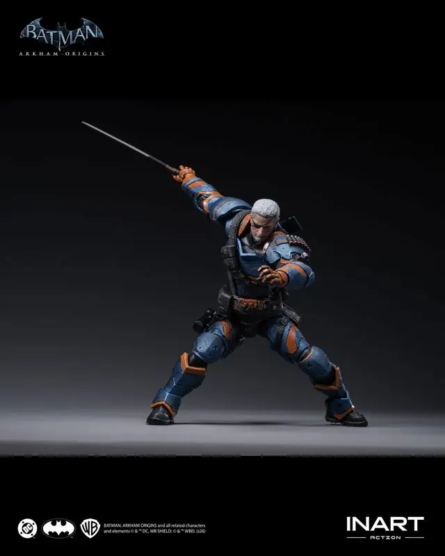 Batman: Arkham Origins Deathstroke Action Figure, view 8 of 13