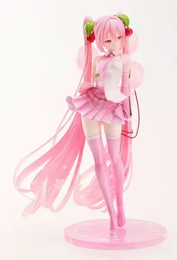 G.S.Collection Character Vocal Series 01 Hatsune Miku Sakura Miku: GSC Illustration Contest Ver. Figure, view 7 of 9