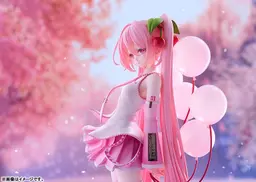 G.S.Collection Character Vocal Series 01 Hatsune Miku Sakura Miku: GSC Illustration Contest Ver. Figure, view 3 of 9