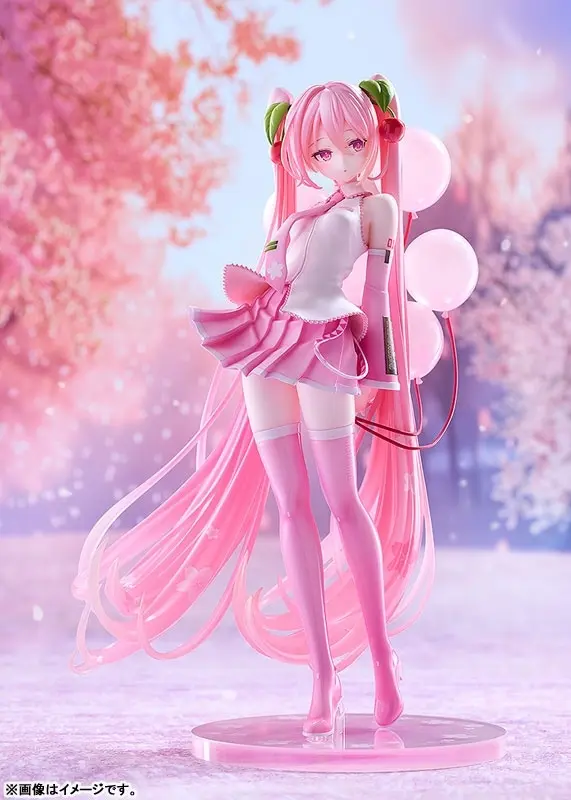 G.S.Collection Character Vocal Series 01 Hatsune Miku Sakura Miku: GSC Illustration Contest Ver. Figure, view 1 of 8