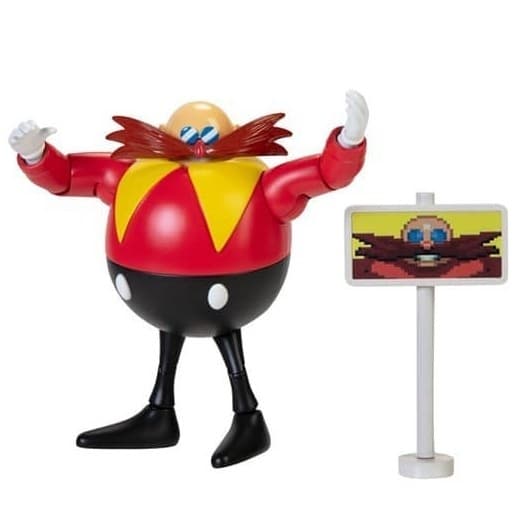 Sonic the Hedgehog - Doctor Eggman - Sonic 30th Anniversary - Sonic 4-Inch Articulated Figure (Wave 5) - Classic Eggman
