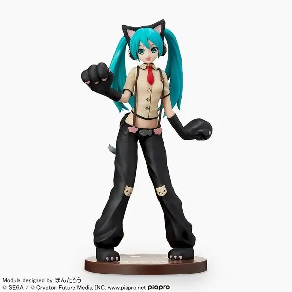 Hatsune Miku -Project DIVA- Arcade Future Tone - Hatsune Miku - SPM Figure - Nyanko