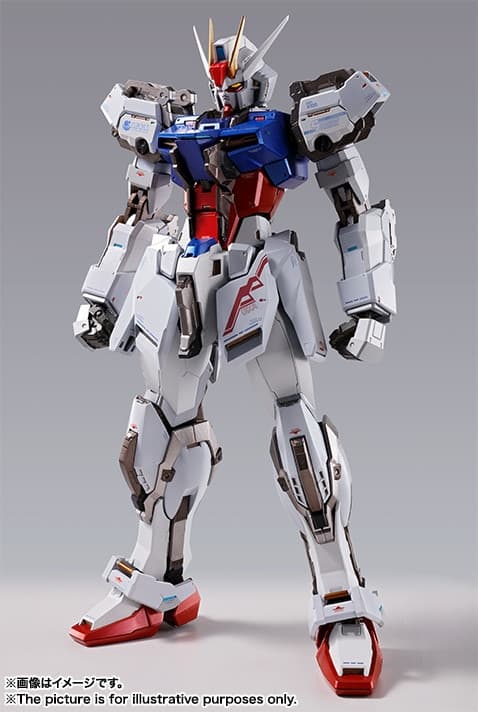Kidou Senshi Gundam SEED - GAT-X105 Strike Gundam - GAT-X105+AQM/E-X01 Aile Strike Gundam - Metal Build