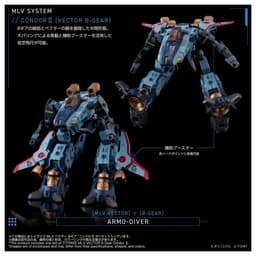 Kikou Souseki Mospeada Another Genesis - MLV Vector B-Gear Condor II - T-Spark - ToyRise, view 5 of 6