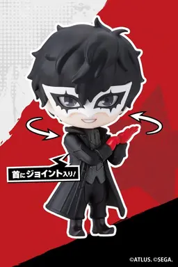 OSHI WORKS Mini Persona 5 Royal Joker Complete Figure, view 5 of 7