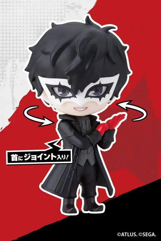 OSHI WORKS Mini Persona 5 Royal Joker Complete Figure, view 4 of 6