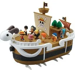 One Piece - Carue - Dracule Mihawk - Eneru - Going Merry - Monkey D. Luffy - Nami - Nefertari Vivi - Roronoa Zoro - Sanji - Sir Crocodile - Tin-Plate Wapol - Tony Tony Chopper - Usopp - Memorial Log Ship