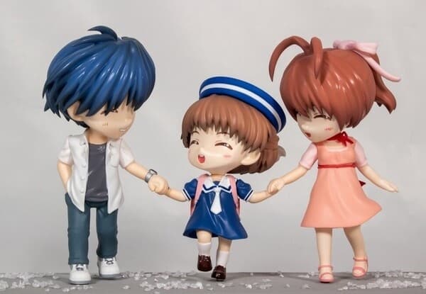 Clannad - Furukawa Nagisa - Okazaki Tomoya - Okazaki Ushio