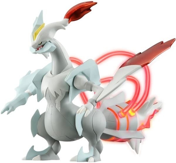 Pocket Monsters Best Wishes! - White Kyurem - Light-Up Figure - Pokémon Action Figure - Sound Figure - Overdrive